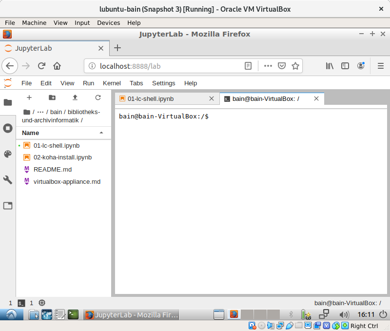 virtualbox-jupyterlab